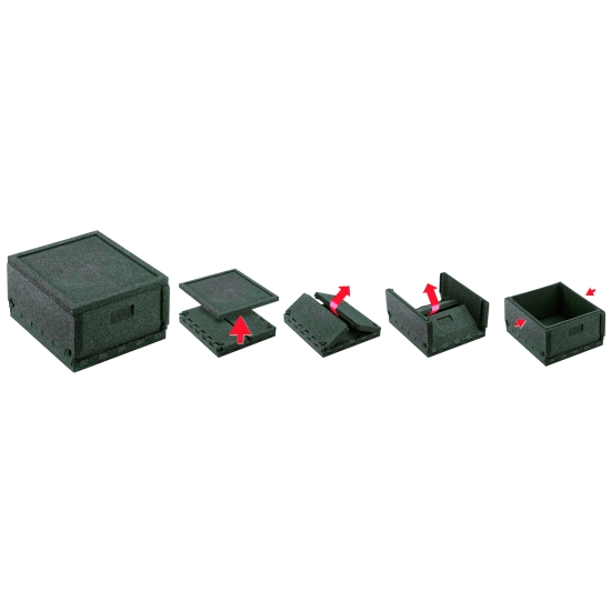 Box Pliable avec couvercle
