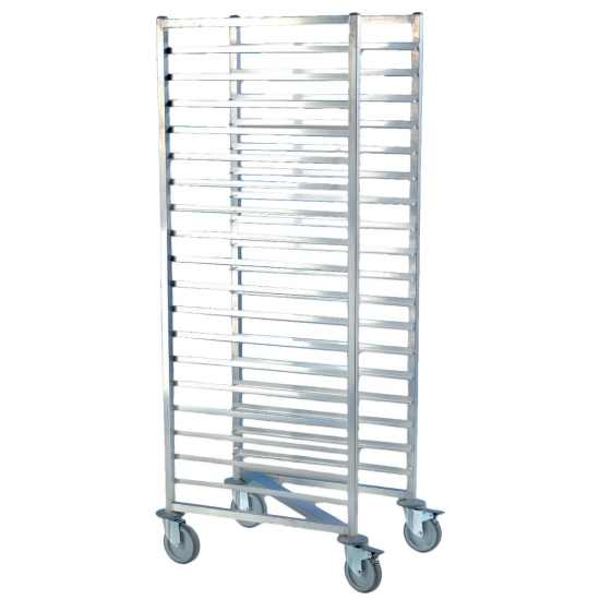 Echelle zig zag inox, entrée 40 cm