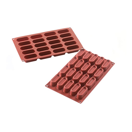 SF179 - Moules flexibles "Silicon Flex": 20 ovales