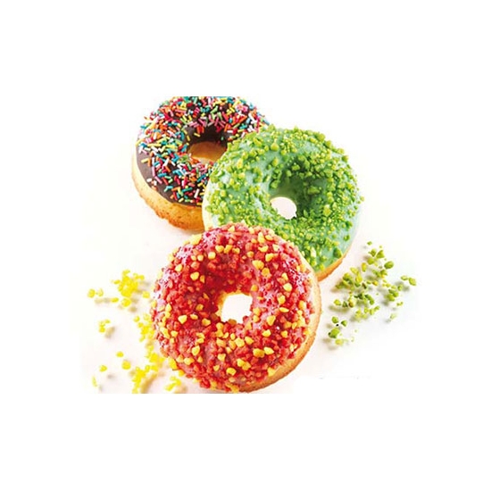 Moules flexibles "Silicon Flex": 15 mini donuts