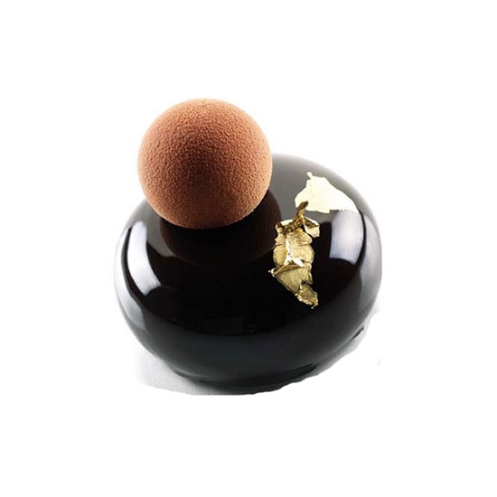 Moule silicone 8 ronds bombés (STONE) - 8x85 ml
