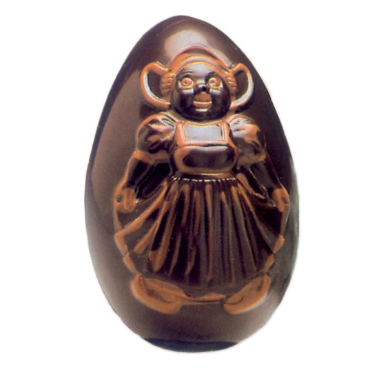Moule polycarbonate 30 - Oeuf de pâques / souris