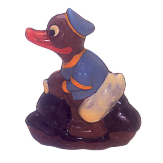 Moule polycarbonate 114 - Canard en scooter