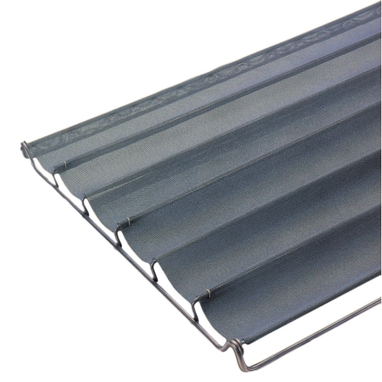 Filet de cuisson inox avec revêtement Bi-flon