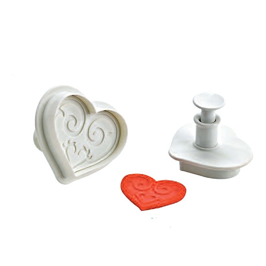 Découpoir plastique coeur
