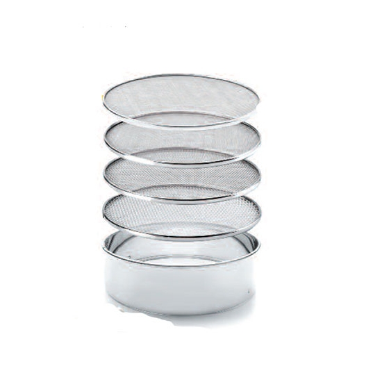 Tamis inox avec 4 toiles interchangeables