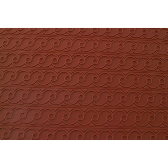 Tapis relief silicone frise