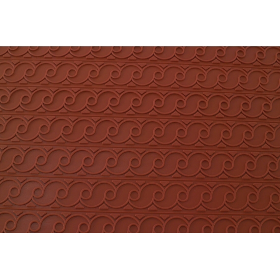 Tapis relief silicone frise