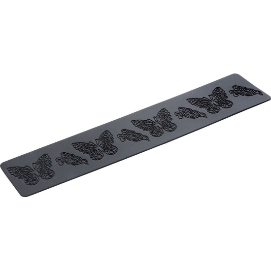 Plaque silicone 40 x 8 cm : Papillon - 2 modèles 