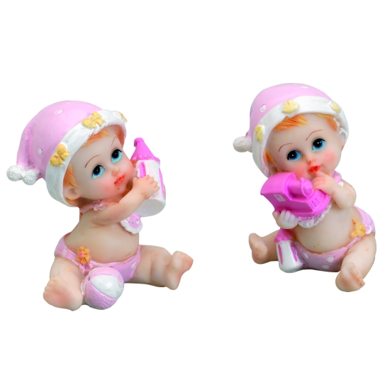 Bébé bonnet rose