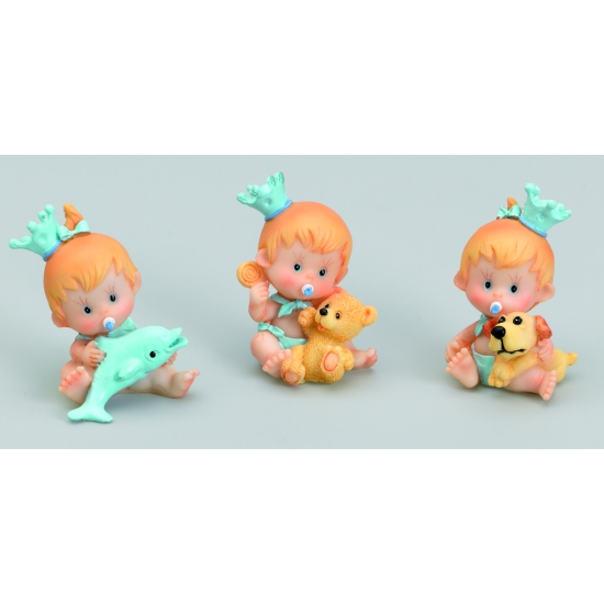 Bébé jouet bleu