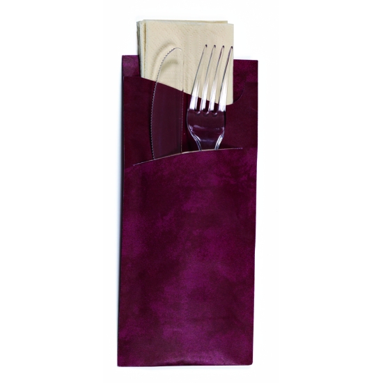 Pochette couverts libra avec serviette