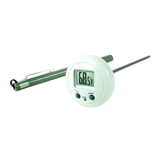 Thermomètre électronique rond