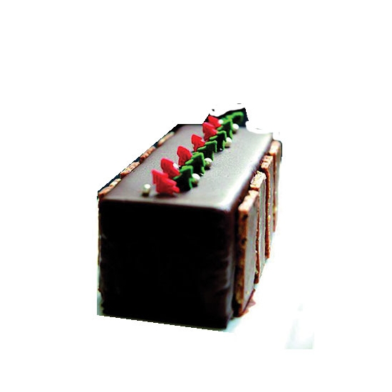 Moule silicone bûche carrée