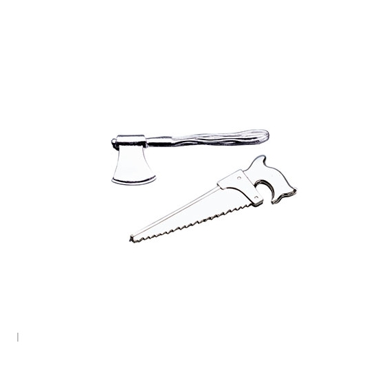 Scies et haches Argent