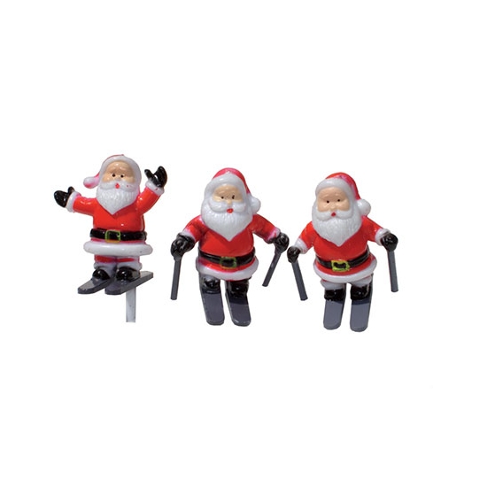 Père Noel sur ski