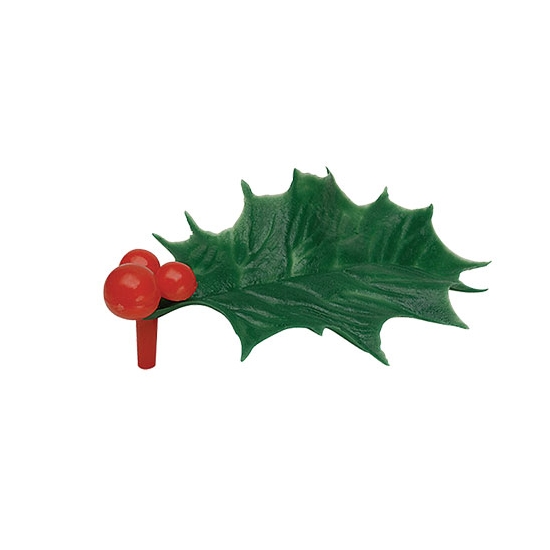 Feuille de houx verte