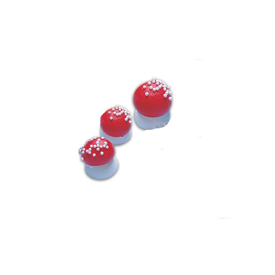 Sujets sucre - Champignons sucre Rouge moyen modèle