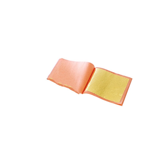 Carnet de feuilles d'or