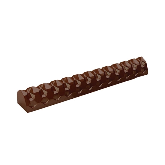 Gouttières à bûche plastique Facettes -paquet de 12