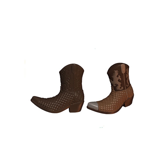 Moule botte cow boy