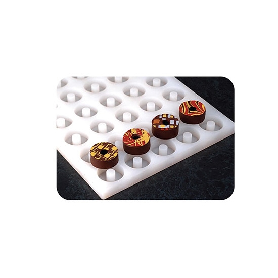 Moule silicone chocoflex "Ronds creux"
