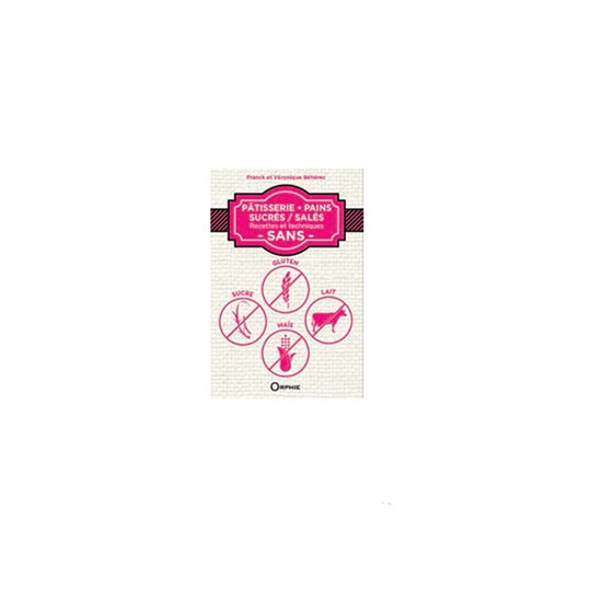 Pâtisserie, pains sans gluten, sucre, lait, mais