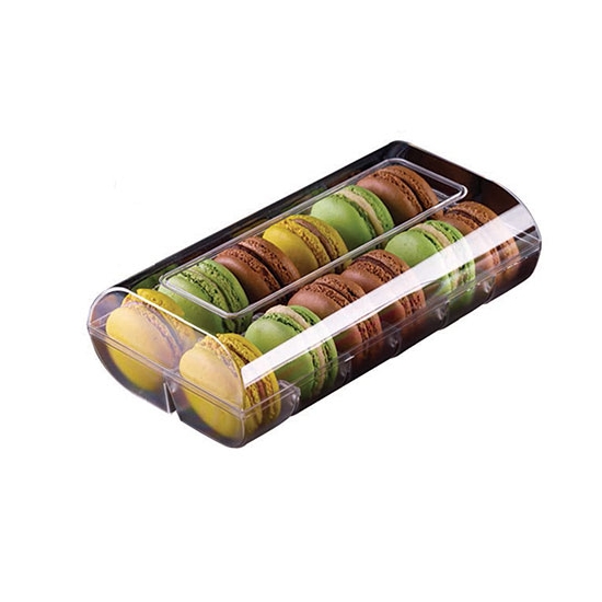 Boîte couleur 12 macarons