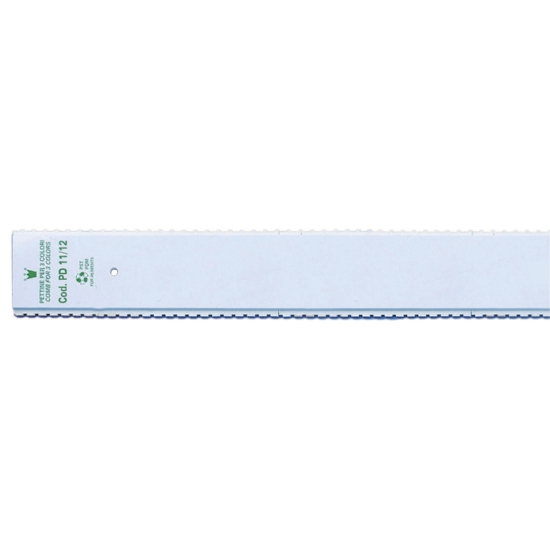 Peigne à décors plastique rayures inversées pd 11/12