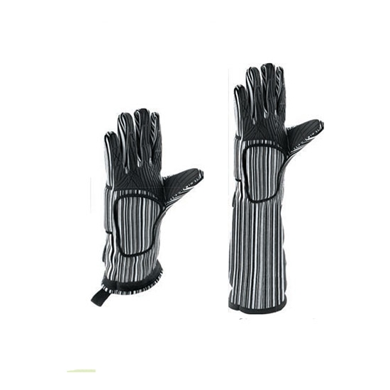Gant en coton + silicone anti-chaleur