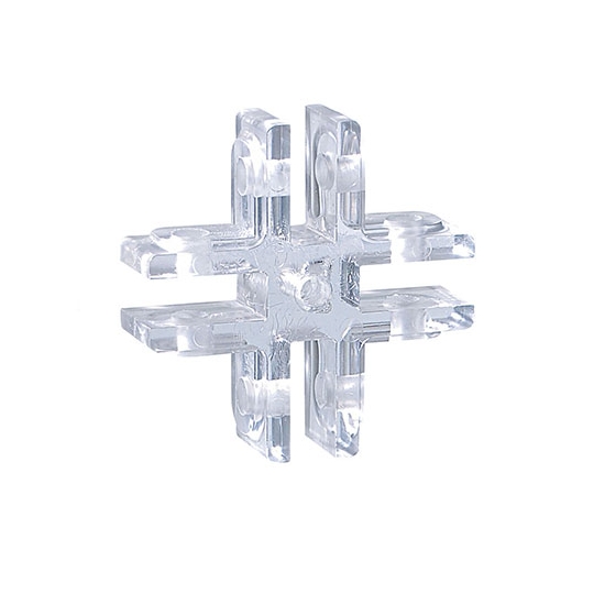 Jonction pour présentoir cristal