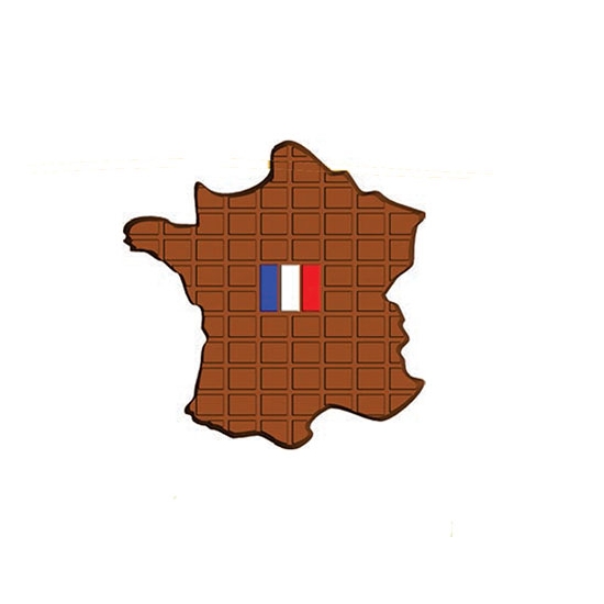 Moule carte de France tablette