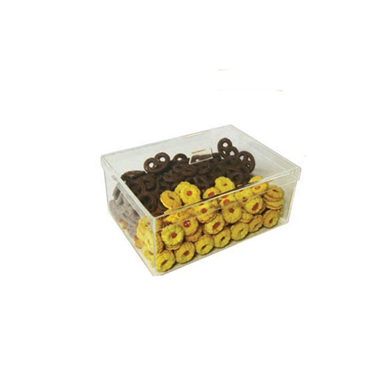 Coffret plexi avec couvercle coiffant