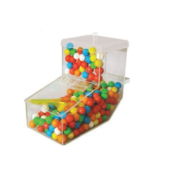 Tube à bonbons plexi