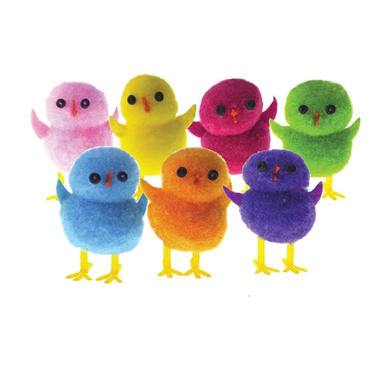 Poussin coloris assortis