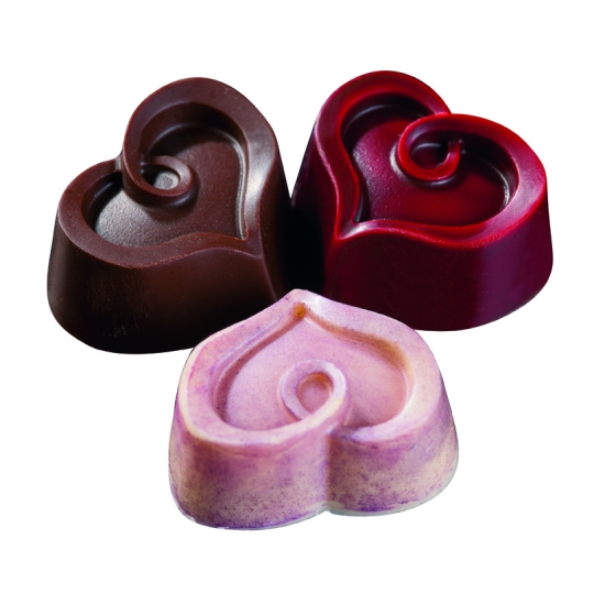 Coeurs - 30 empreintes - 6 g