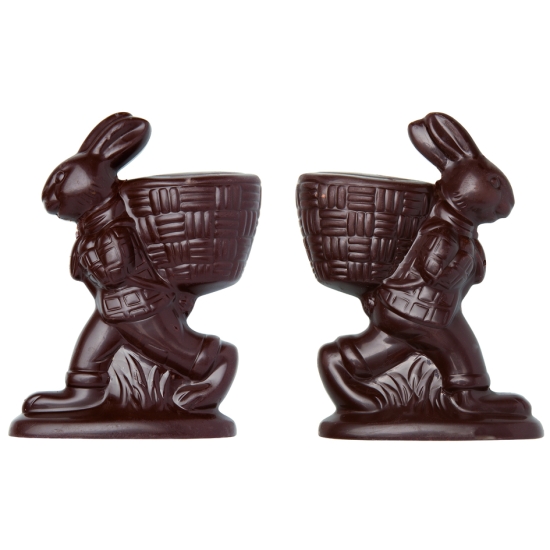 Lapin avec panier à garnir - 2 empreintes - 13 g