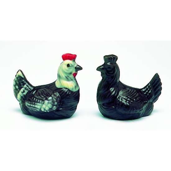 Poules couveuses  - 6 empreintes pour 3 poules / Poules couveuses - 2 empreintes pour 1 poules