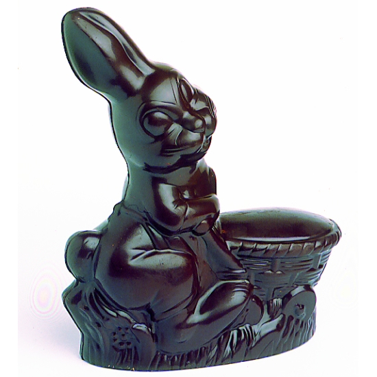 Lapin corbeille - 2 empreintes  pour un lapin 