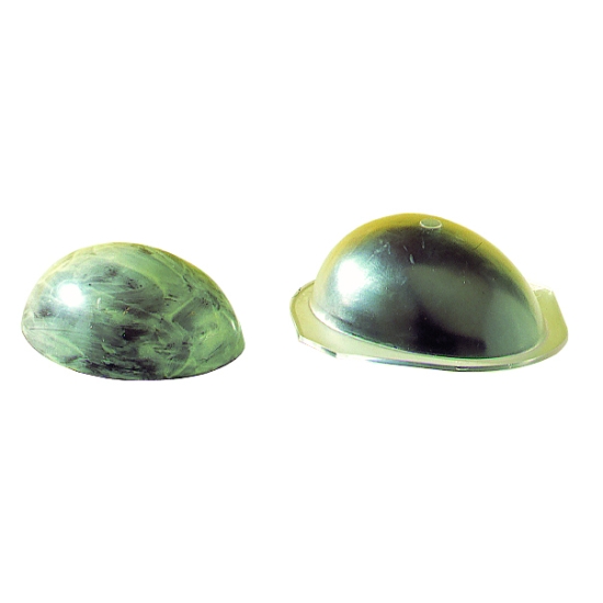 1 Demi - coquille unie