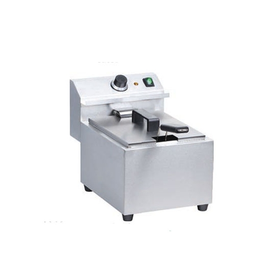 Friteuse électrique 8L sans robinet de vidange