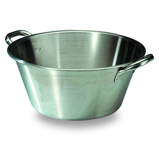 Bassine landaise inox
