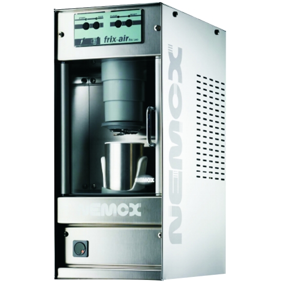 FRIX'air - Pièce détachée - Set composé de 2 supports bol inox, 2 couteaux, 4 pâles inox, 2 protections de couteaux