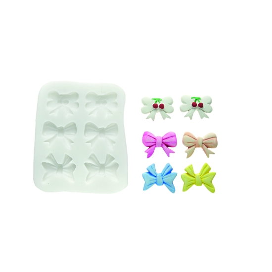 Empreinte silicone  - Noeuds (modèle 2)