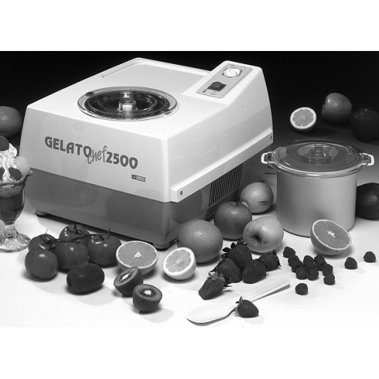Sorbetière (Réf. 265102 et 265225) - Pièce détachée - Cuve alu et couvercle Gelato Chef, Gelato Pro 2500SP