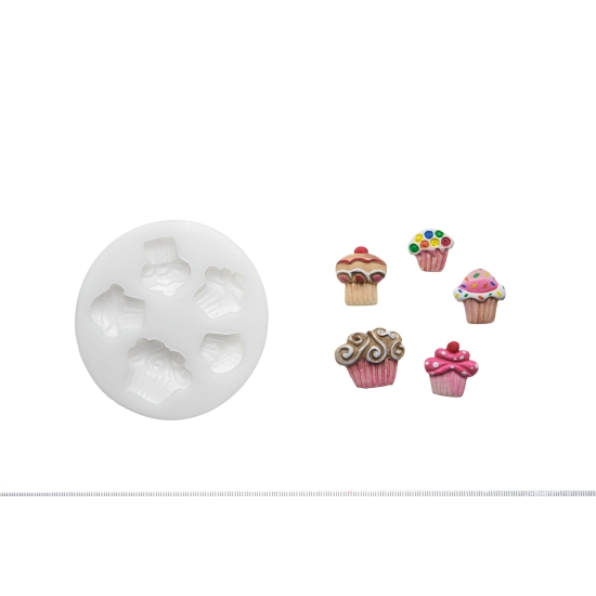 Empreinte silicone  - Cup Cakes