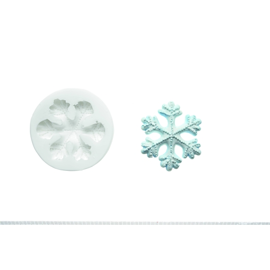 Empreinte silicone  - Flocon