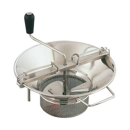 Moulin à légumes manuel 55 étamé - Pièce détachée - Grille de moulin n°5 - 3 mm 