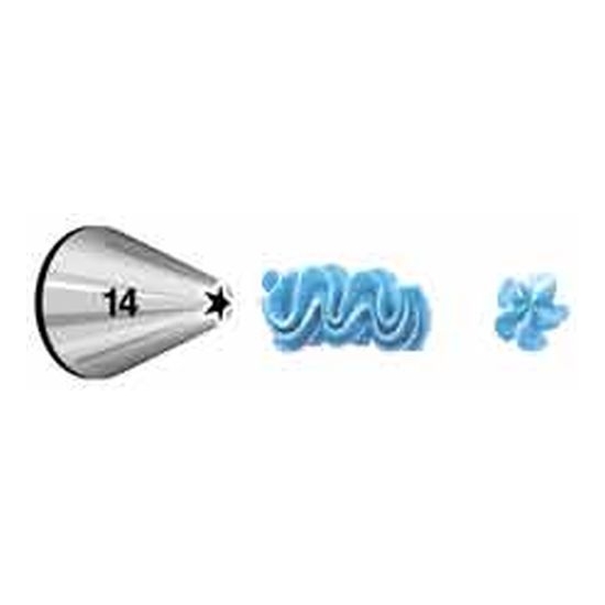 Wilton - douille décorative #014