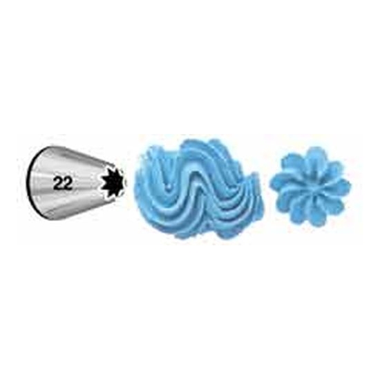 Wilton - douille décorative #022